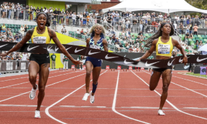 Thompson-Herah wins the Women's 100m